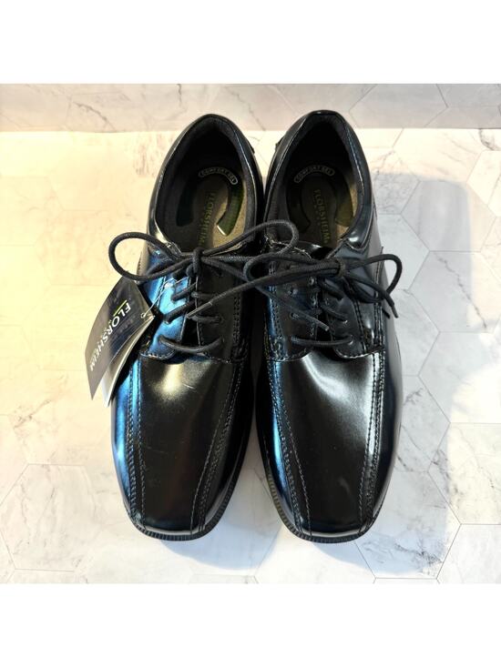 Florsheim Coronis FS2005 - Slip On Oxford Steel Toe Shoes NWT Florsheim Shoes Work ASTM F2413 Steel Toe Slip Resist Black Mens 9D Classic